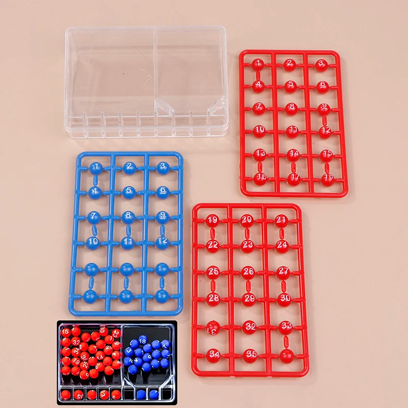 Mini Lottery Bingo Games Shake Lucky Ball Lucky Lottery Toy Number Picking Machine Entertainment Board Game Party Games
