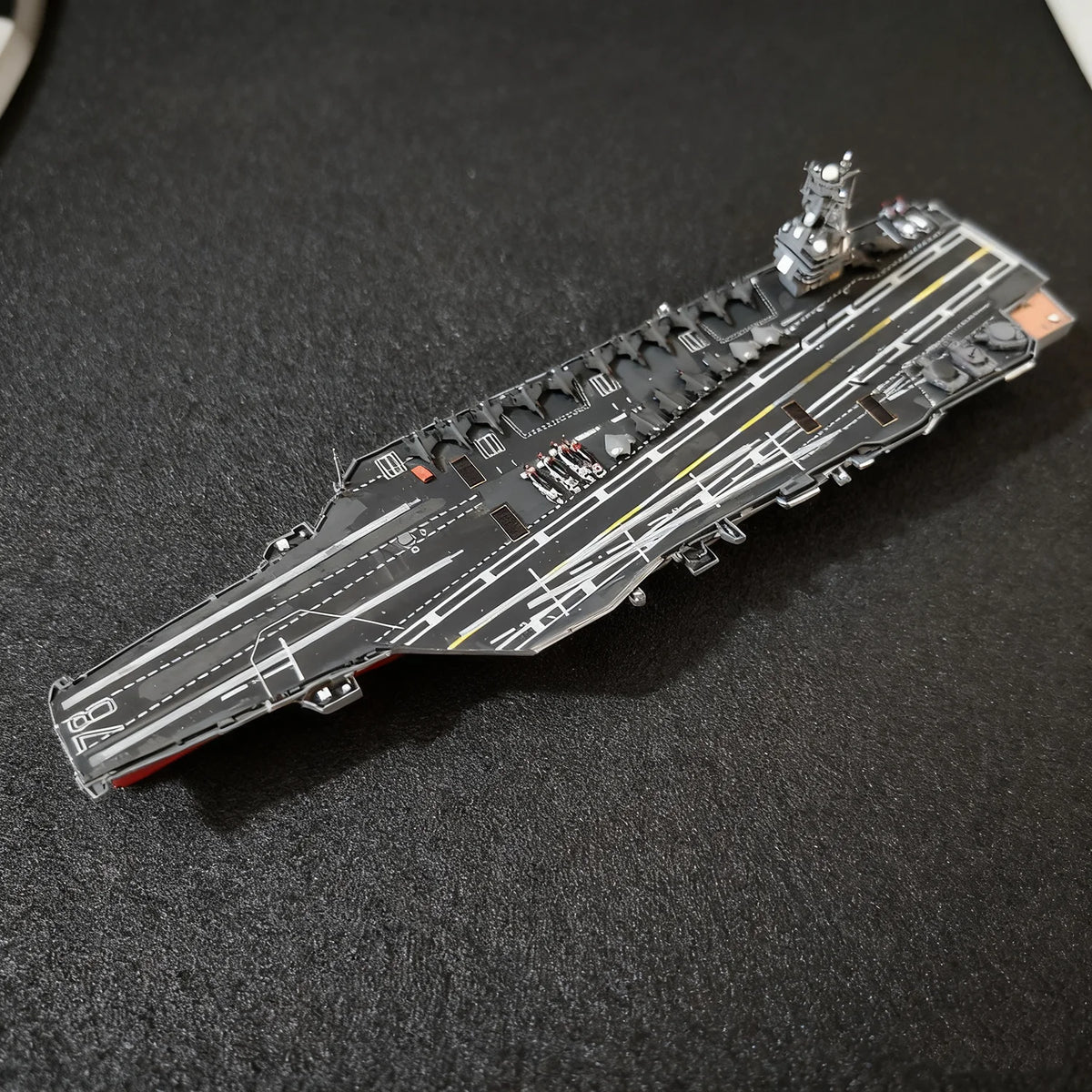 1/2000 Ford-class Aircraft Carrier Model 17cm 3D Printed with Exquisite Details Ships Static Model Ship Toy Ornaments