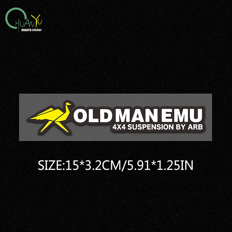 Personalized off-road modification outdoor text creative reflective car sticker scratch cover car decal