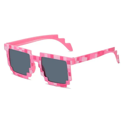 Hot 20 Styles Fashion Sunglasses Kids Cos Play Action Game Toy Cosplay Square Glasses with EVA Case Toys for Children Gift