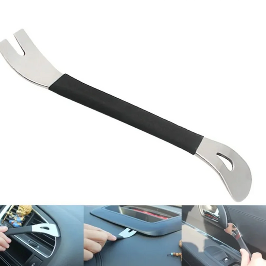 Car Trim Removal Tool Stainless Steel Durable Two-end Trim Removal Level Pry Tools Car Door Panel Audio Terminal Fastener Driver