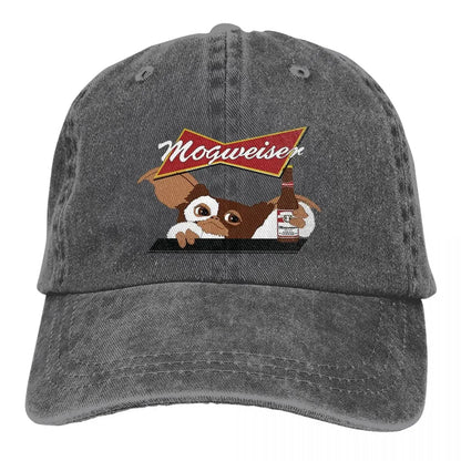 Christmas Gizmo  Horror Movie Baseball Caps Merchandise Vintage Distressed Washed Headwear Men Women