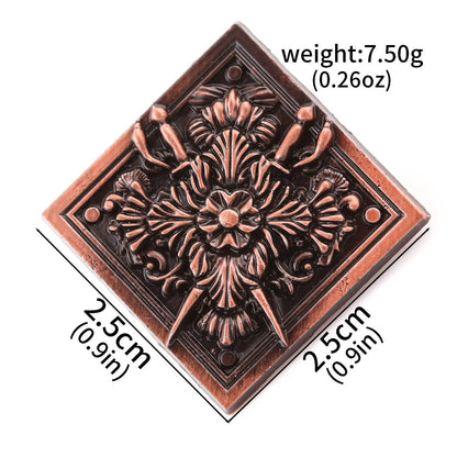Game Resident Evil Raccoon City Badge Keychain STARS Brooch 1969 Police Badge Pin Hat Lapel Clothing Accessories Souvenir Badge