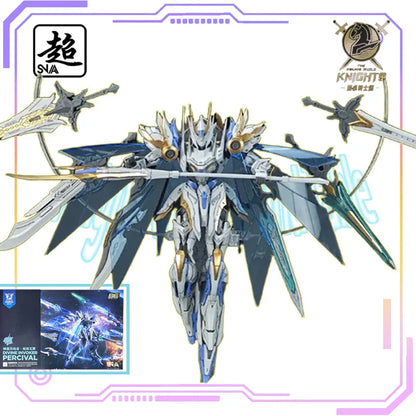 SNAA Original The Round Table Knights  Series Giant Axe - Lancelot Anime  Figure Assembly Model Toys  Model  Gifts Fo Boys