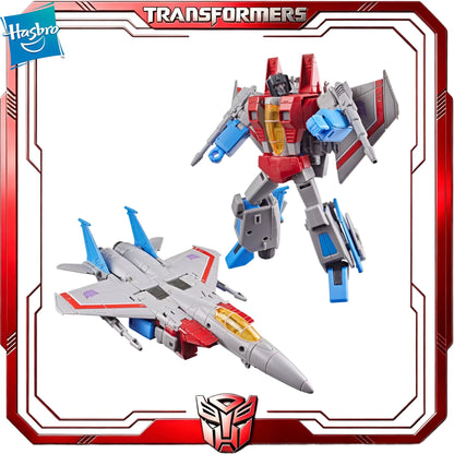 In Stock Hasbro Transformers Studio Series MTMTE Starscream Voyager Class Hobby Collection Gift Figure