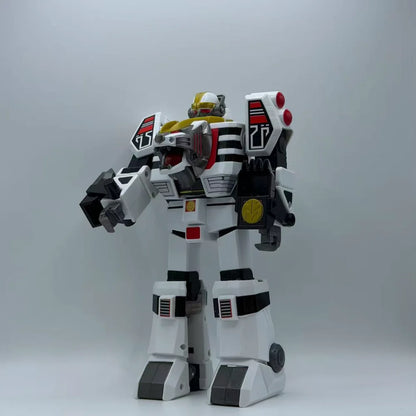 Playmates Mighty Morphin Power Rangers White Tigerzord Single Transform Mecha Loose Toy No Box