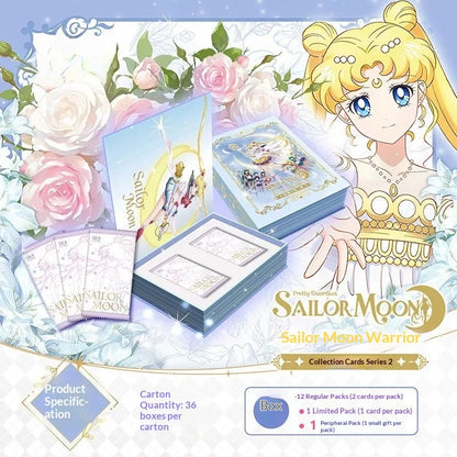 Genuine Sailor Moon 4th Series Collectible Cards Classic Mica Pendant Starlight Enamel Anime Cards for Anime Trading Card