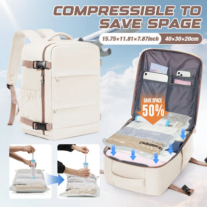 Clothing Storage Bag Personal item storage Backpack Ryanair Backpack 40x30x20 Cabin Bag, Vacuum Storage Bag With Manual Pump