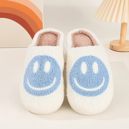 Women's Winter High-End Cotton Slippers, Women's Indoor Home Plush Warm Maternity Slippers, Couple Slippers with Added Fleece for Men in Autumn and Winter