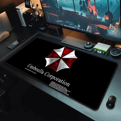 Hot Movies Residents Evils Mousepad HD Printing Computer Gamers Locking Edge Non-slip Mouse Pad XXL90x40cm Keyboard PC Desk Pad