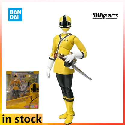Bandai Original S.H.Figuarts Finished Movable Doll Series Attendant Team Anime Action Figure Model Toys Ornaments Gifts for Boys