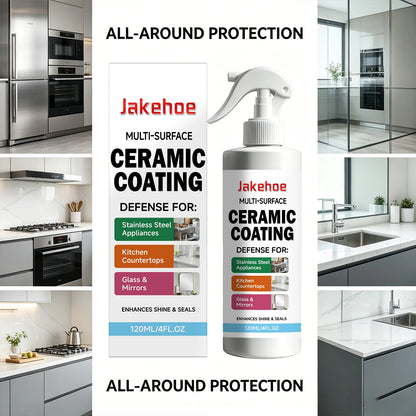 Multi-surface Ceramic Coating Spray Enhance Shine Repel Stains Waterproof & Scratch-Resistant Prote Care Long-Lasting Protection