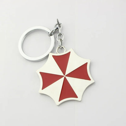 Resident Evil Metal Keychain Necklace Series STARS Badge Pendant 2026 Umbrella Corporation Cosplay Accessory Gift Collectible