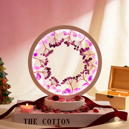 1pc Natural Amethyst Raw Stone Crystal Luck Tree | Healing Energy Decor for Meditation, Yoga & Home, Perfect Valentine's Day & C