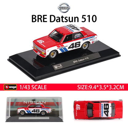 Bburago 1:43 WRC Toyota GR Yaris Rally1 Hybrid Rovanpera #69 Ogier #17 Alloy Luxury Vehicle Diecast Pull Back Cars Model Toy