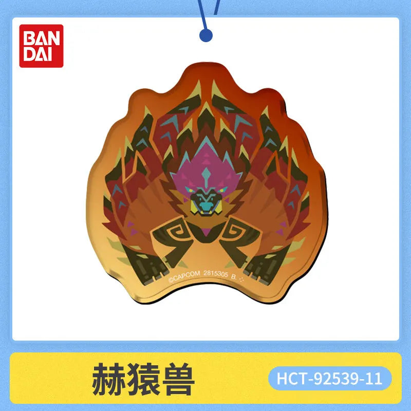 In Stock New Monster Hunter Refrigerator Magnet Fridge Decoration Collectible Creative Model Toys Anime Periphery Friend Gift