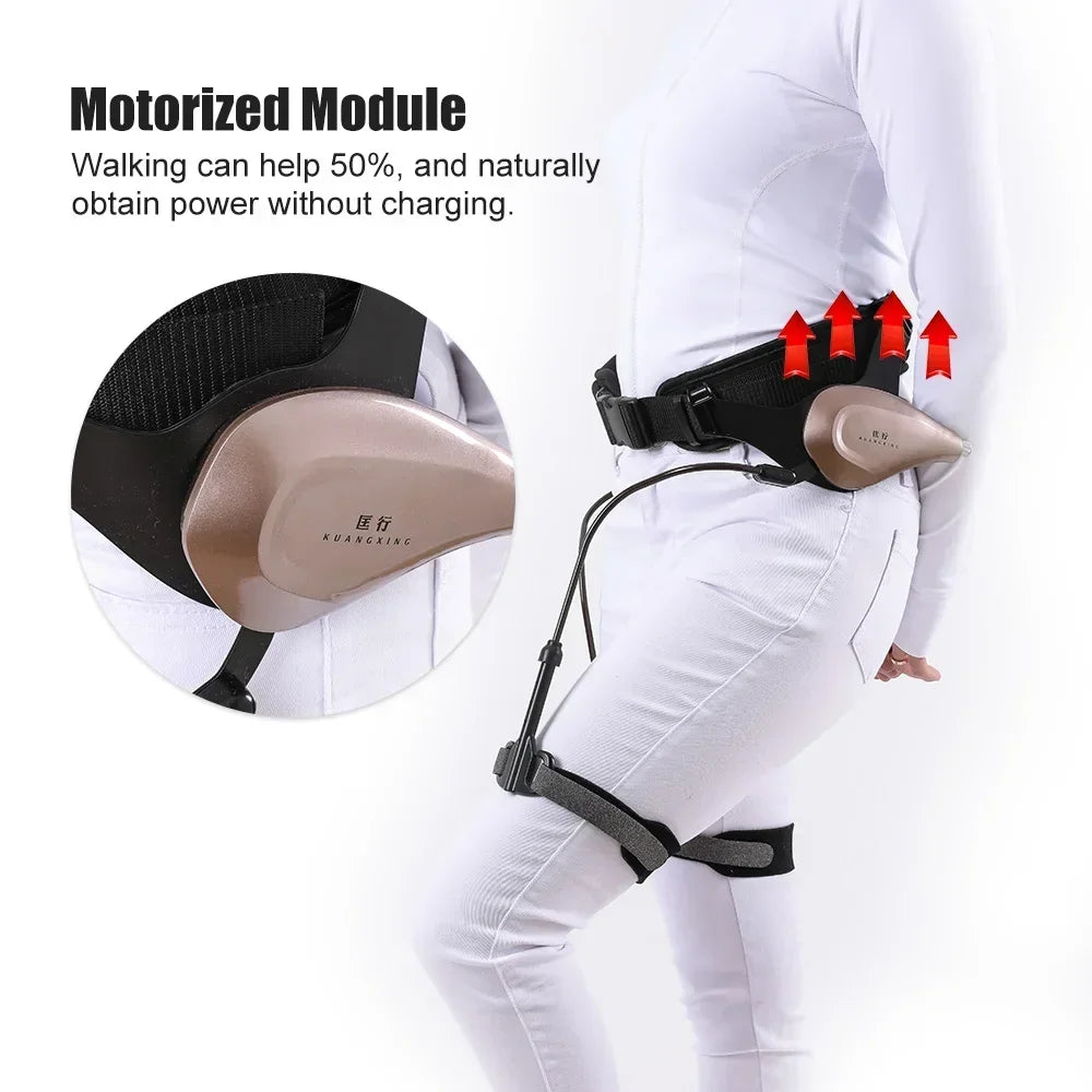 Bionic Exoskeleton Power-Assist Legs for Walking Support - Wearable Mobility Aids for Mountaineering, Stair Climbing & Training