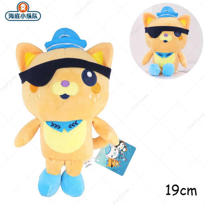 Octonauts Officially Plush Toys Captain Barnacles Professor Inkling Dashi Kwazii Peso Shellington Stuffed Doll Birthday Gift