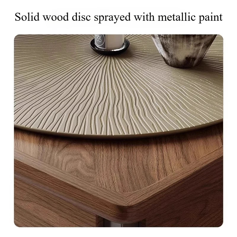 Brown Waterproof Coffee Table Tray Centerpiece Unique Modern Set Side Table Living Room Minimalist Mesa De Centro Sala Furniture