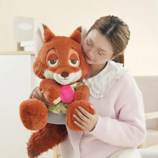 Potdemiel Disney Zootopia Judy Hopps Nick Wilde Plush Doll Cute Stuffed Figure Rabbit Fox Soft Toy CP Couple Collection Ornament