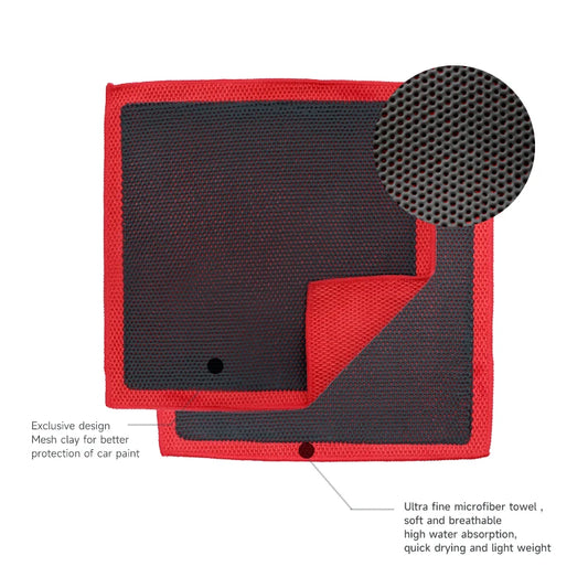 DETAILING Car Cleaning Towel Magic Clay Cloth For Car Detailing Clay Bar Towel Washing Tool Accessories