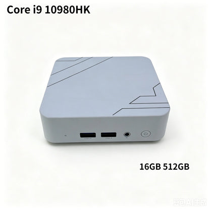 Core i9-10980HK Mini PC 32GB 2TB NVMe SSD, Triple 4K Display Desktop Computer, WiFi6 High Performance Office Home Small PC