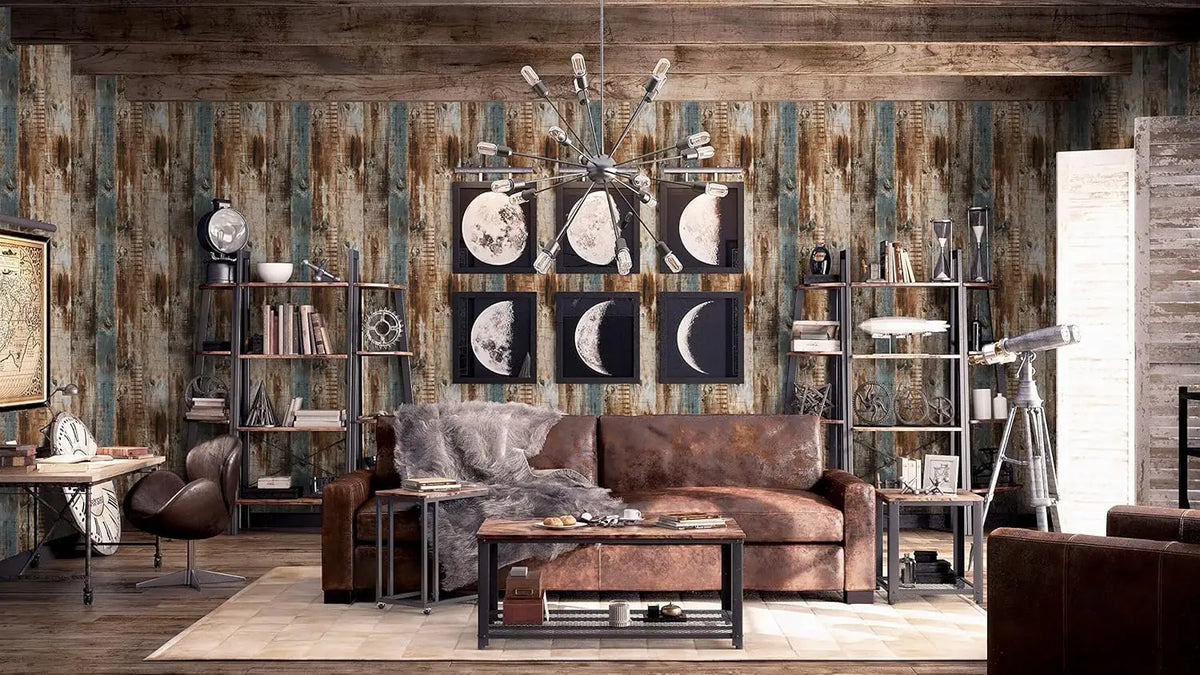 Wood Contact Paper for Cabinets Tables Walls Self Adhesive Removable Wallpaper for Bedroom Living Room Kitchen Backsplash Roll