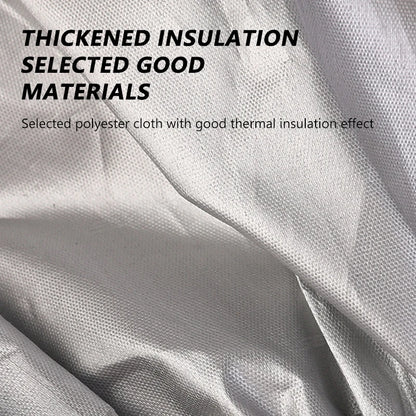 SEAMETAL Car Steering Wheel Anti-Heat Sun Shade Cover Sunscreen Insulation Sun-proof Anti-UV Protect Shield Interior Accessories