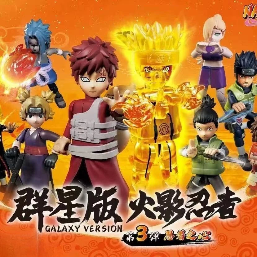 Blokees War 4th Edition Building Blocks Hatake Kakashi Uchiha Madara Uchiha Sasuke Action Figure Collectible Toy