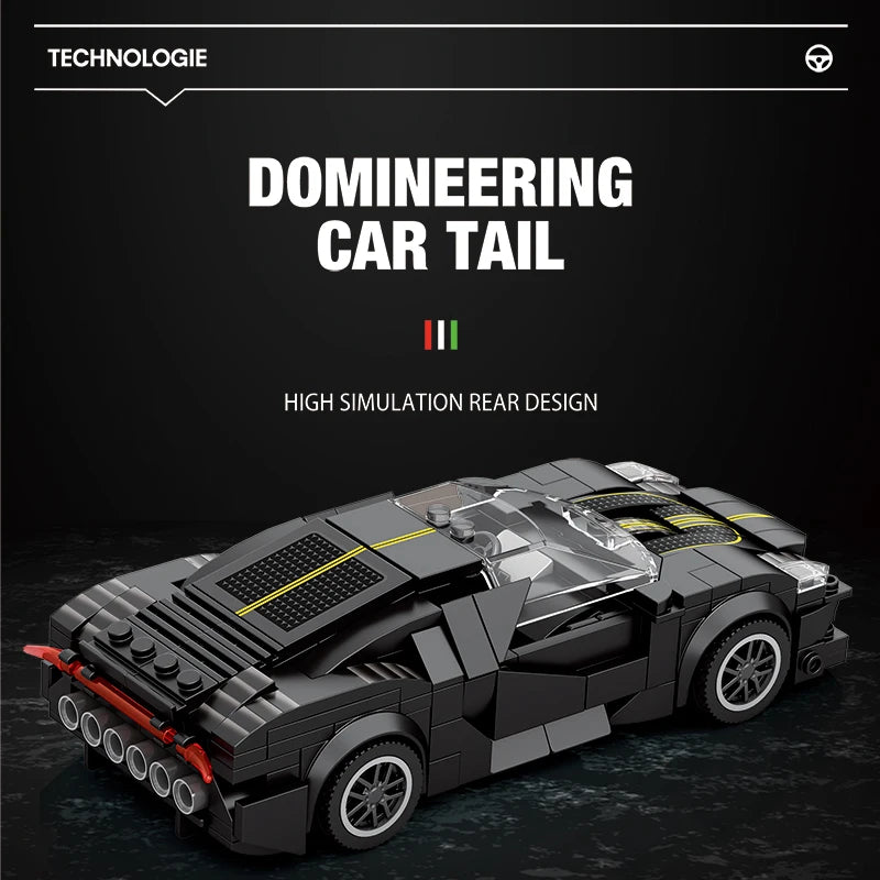 Speed Sport Car Model City Classic Racing Vehicle Building Blocks Super Racers Car Bricks Puzzle Toys Gifts Desktop Decoration