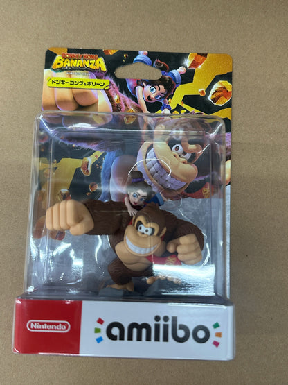Amiibo - Donkey Kong and Pauline - Donkey Kong Bananza Series Asian Version