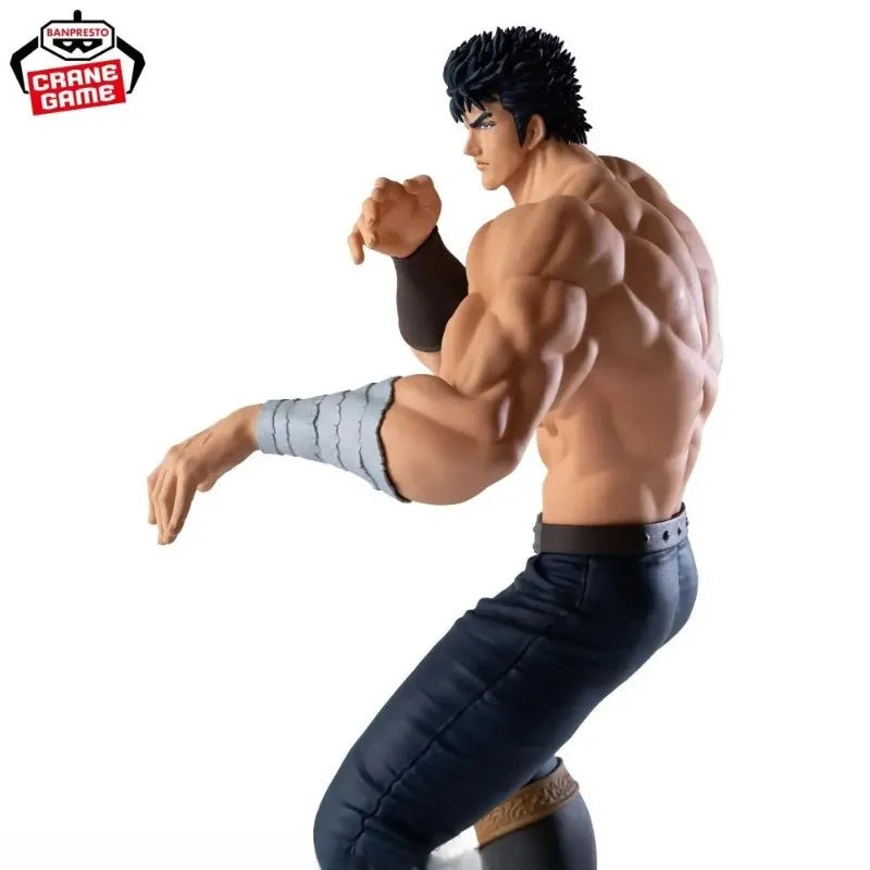 In Stock Bandai Banpresto Grandista Original Anime Hokuto No Ken Fist of The North Star Kenshiro Action Figure Model Toy Gift DT