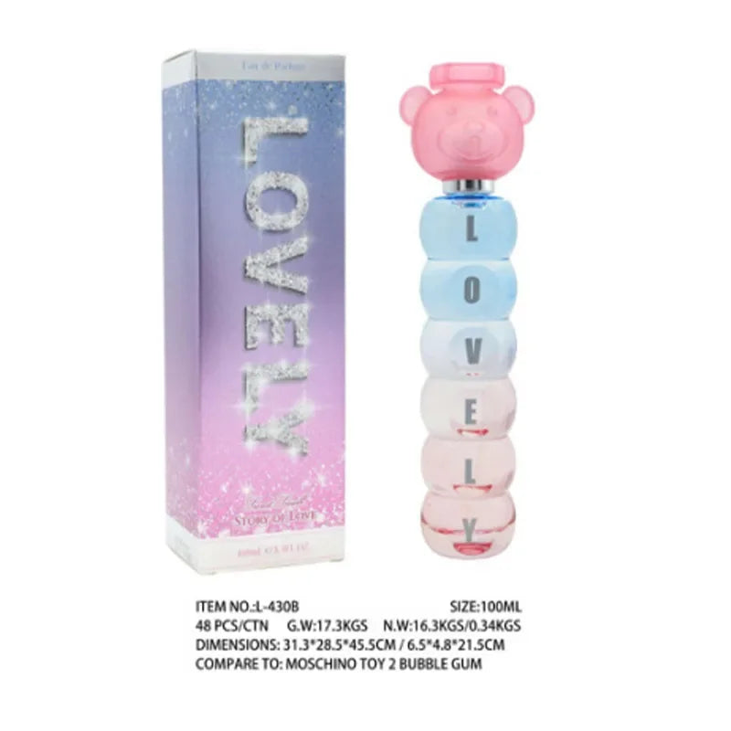 Bear Design Women's Perfume Eau De Parfum Spray Perfume Lasting Fresh Light Fragrance Charm Pheromone For Girls Gifts New