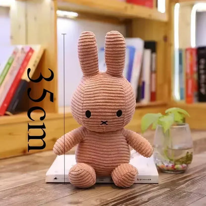 Miffys Plush Toys Cute Cotton Soft Baby Sleeping Comfortable Accompanying Dolls Children's Easter Gift Decoration Doll