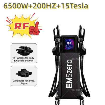 EMSzero Machine RF Professional 6500W 15Tesl-a EMS Carving Hi Emt Body Slimming Muscle Stimulation Carving EMSZERO NEO 5 Handles