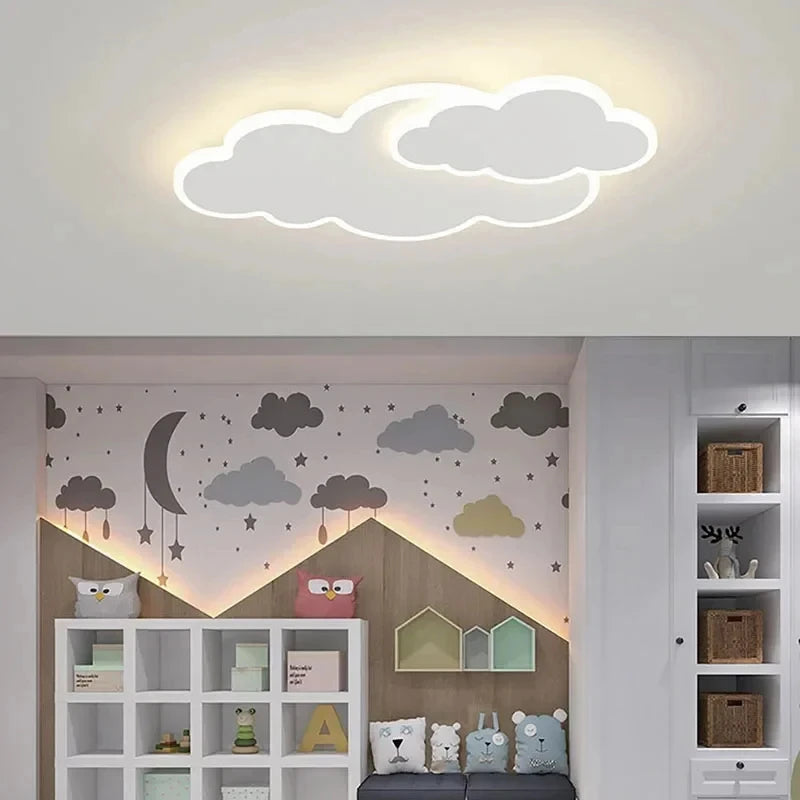 Children's Room Ceiling Light Modern LED Ceiling Lamp for Girl's Bedroom Study Nordic Creative Indoor Home Decor Light Fixtures