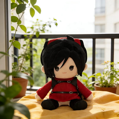 Stuffed 40cm Resident Evil Ada Wong Anime Figures Plush Cosplay Dress Up Cotton Doll Put to Sleep Toy for Children Birthday Gift