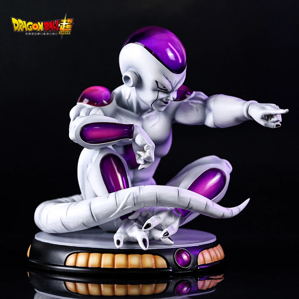 Hot Dragon Ball Z Anime Figures Frieza Sitting  PVC Action Figure Collection Statue Model Toy Gifts