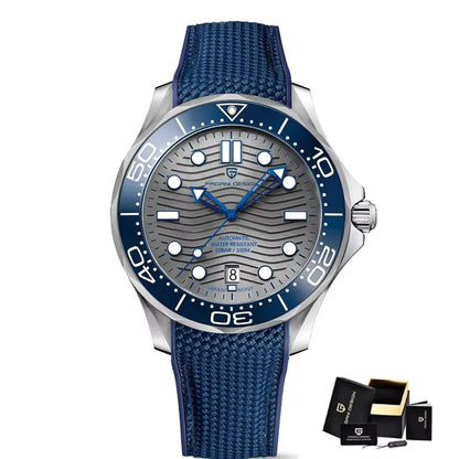 PAGANI DESIGN 2025 New Diving Men's Watches Luxury NH35 Automatic Watch For Man Mechanical Wristwatches AR Sapphire Waterproof
