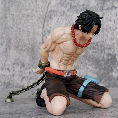 13cm ONE PIECE Figures ACE Figure Collectible Decorations Anime Goods Toy Gift Christmas Present