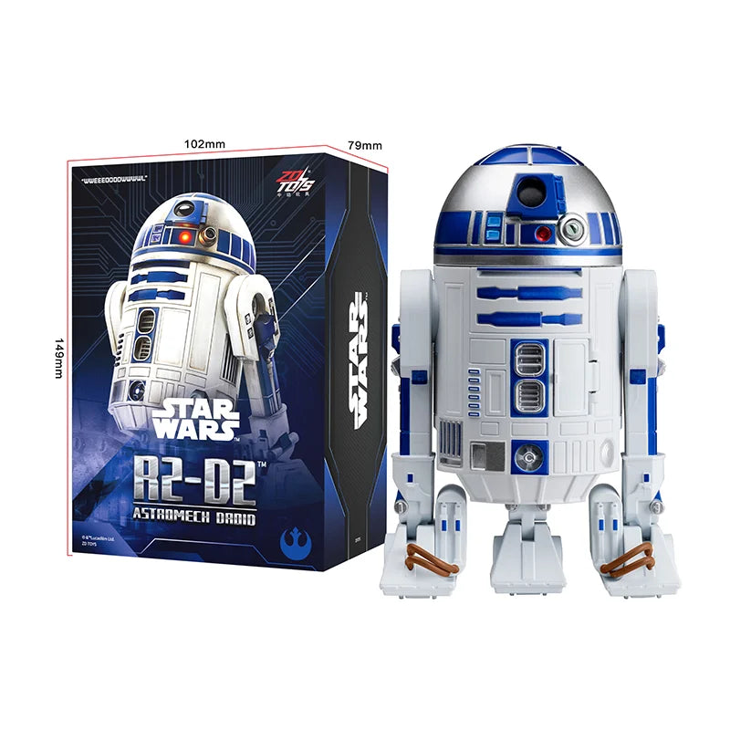 Zd Toys Star Wars R2 D2 Robot Action Figure 1 10 Scale Collectible Model Desktop Ornament For Movie Hobby Fans Toy Gift
