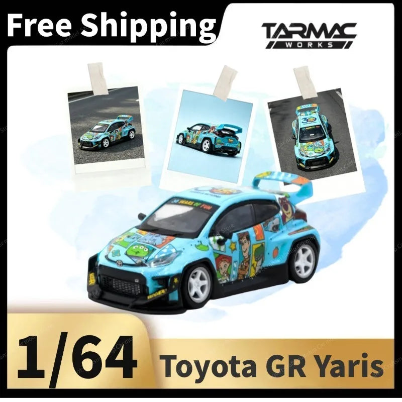 (In Stock) TW 1:64 Toyota GR Yaris Toy Story 30th Anniversary Edition, for boys, collectible for display
