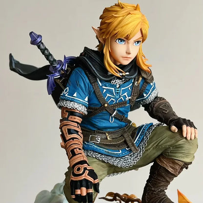 Hot the legend of zelda anime figure link treasure box monster anime figure toys action statuette model collection doll toy gif