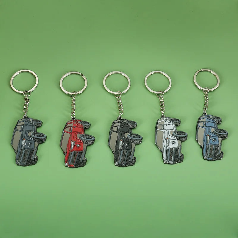 Universal 3D Car Model Keychain Car Enthusiasts Gift Key Accessories Model Key Pendant Keyring Suitable for Toyota 4Runner