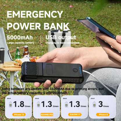 WESTTUNE Multi-function Mosquito Repellent & Lamp Portable Mosquito Lamp Killer with Rechargeable 5000mAh Battery for Camping