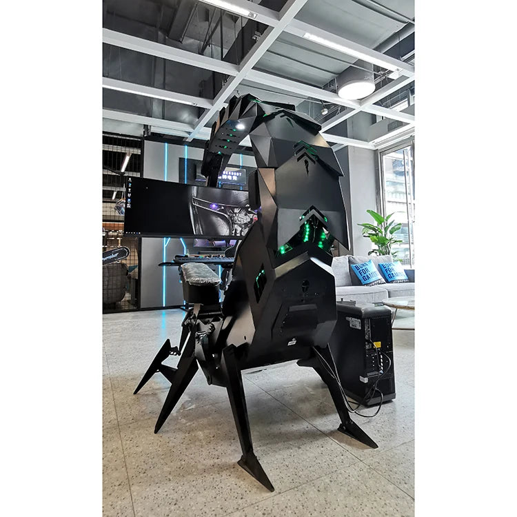 Luxury Reclining Gaming Chair Cockpit Computer Workstation Automatic Cluvens Scorpion Chair Zero Gravity