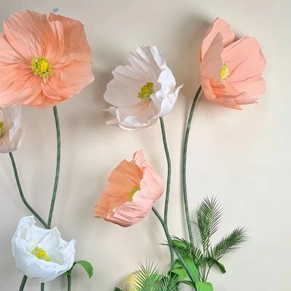 180cmGiant Artificial Paper  Flowers   Wedding Decoration Home Decor Mariage Party Supplies Window Garden Decoration Accessories