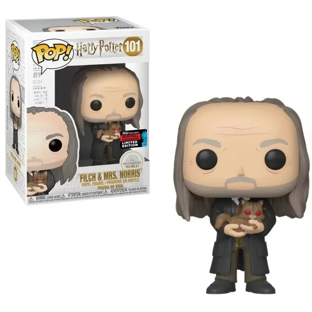 FUNKO POP Nymphadora Fleur Delacour Dumbledore Hermione Snape Malfoy Ron Potter Vinyl Figure Toy Collection Dolls Gifts Toys