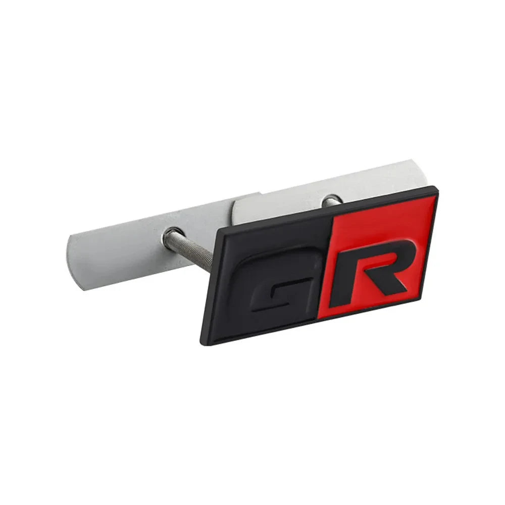 3D Metal Car Sticker Labeling Emblem Badge Decals For Toyota GR Sport C-HR RAV4 Corolla Yaris Camry Prado Prius Auto Accessories