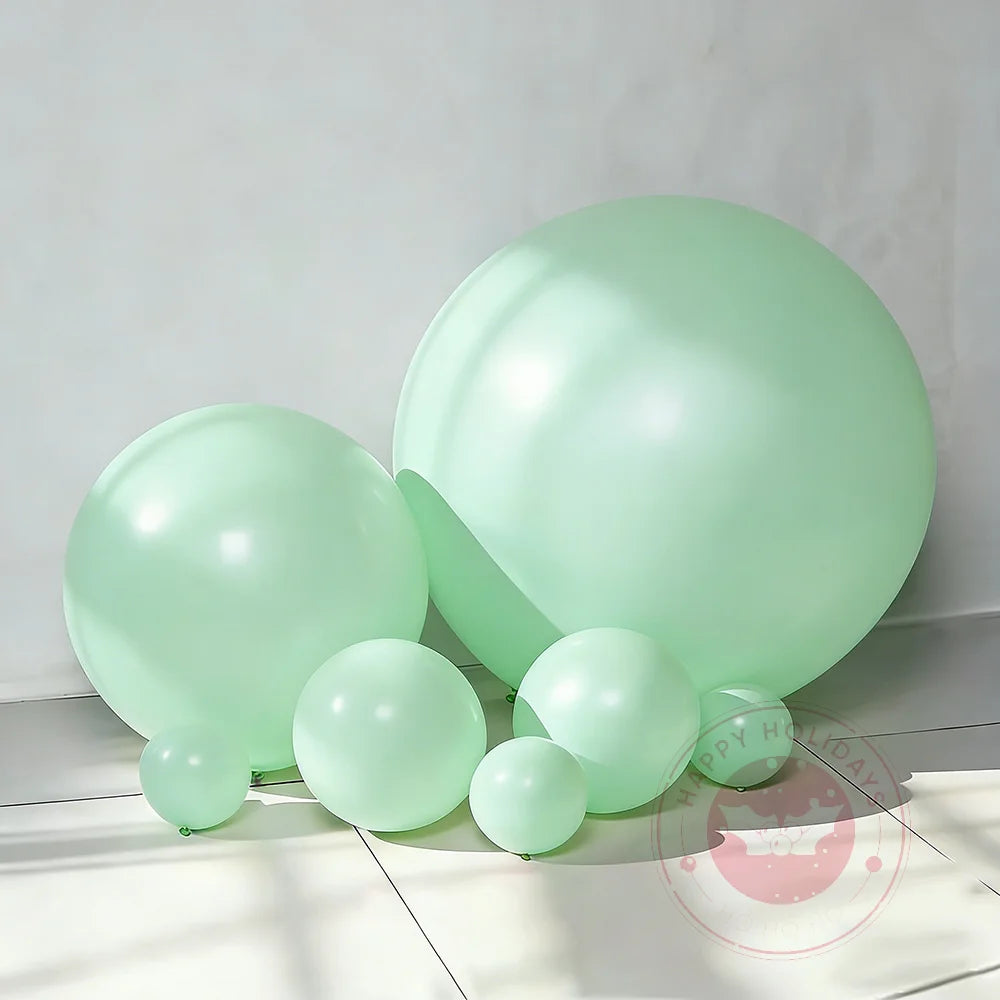 Pink Macaroon Balloons Wedding Balloon Inflatable Helium Latex Ballons Happy Birthday Party Decoration Color Ballon Arch Globos